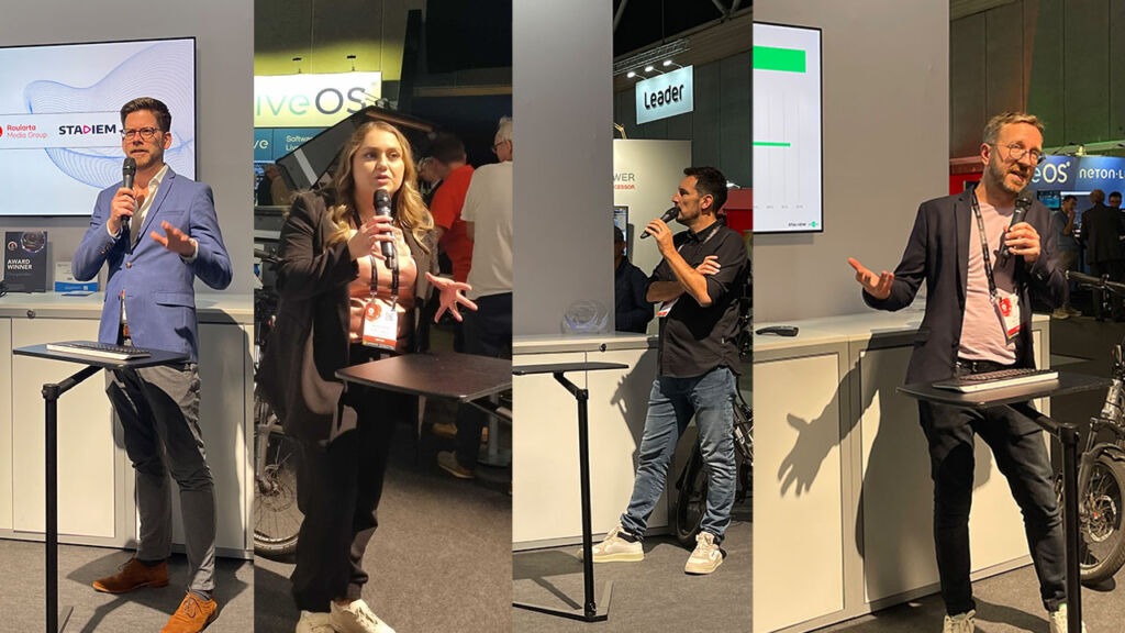 STADIEM scale-ups and hubs presenting at IBC 2023