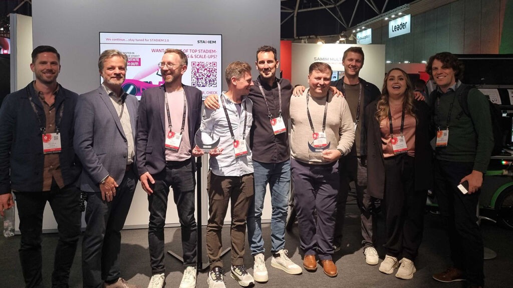 STADIEM pilots scale-ups awarded at IBC 2023